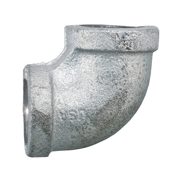 American Imaginations 2 in. x 2 in. Galvanized 90 Elbow AI-35665